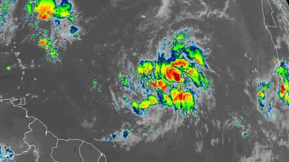 Tropical Storm Gabrielle Atlantic