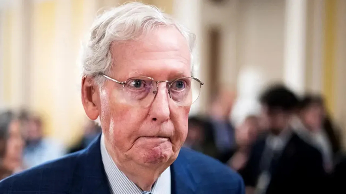 Mitch McConnell fall Capitol